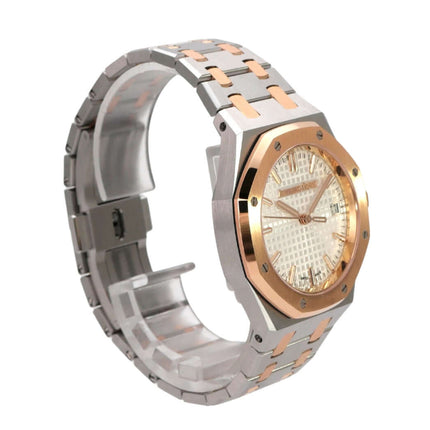 Audemars Piguet Royal Oak 50 Jahre Edition 77450SR.OO.1361SR.01 mit Roségold und Edelstahl Armband