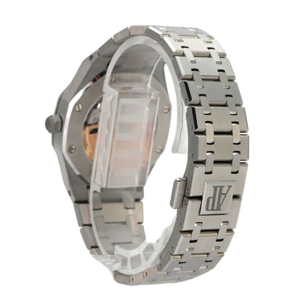 Audemars Piguet Royal Oak Automatik 77451ST.ZZ.1361ST.04 Edelstahlarmband mit Faltschließe und Polierung.