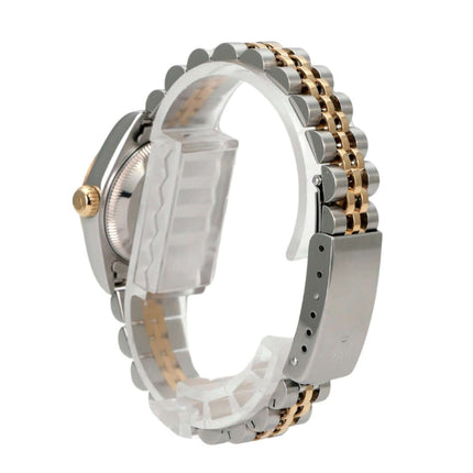 Rolex Datejust 26 Edelstahl Gelbgold 79173 Ivory Jubile-Band seitliche Ansicht des Armbands