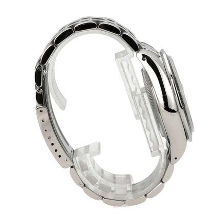 Tudor Prince Date Chronograph 79260 seitliche Ansicht des Edelstahlarmbands und Gehäuses