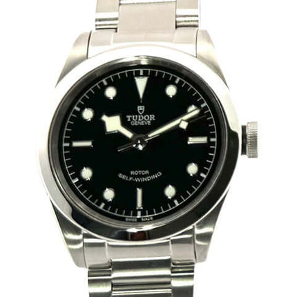 Tudor Black Bay 41 Ref. 79540, Edelstahl Gehäuse und Band, schwarzes Zifferblatt, Automatikwerk, Saphirglas, sehr guter Zustand, 2021