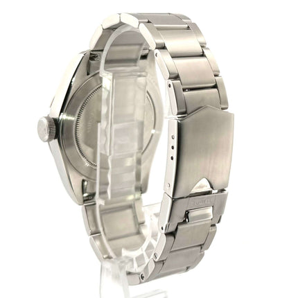 Rückansicht Tudor Black Bay 41 Ref. 79540 mit Edelstahlband und Faltschließe, polierte und satinierte Oberfläche, sehr guter Zustand.
