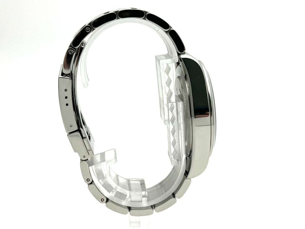 Tudor Heritage Black Bay 41 Ref. 79540-0004 Seitenansicht mit Edelstahlgehäuse und Edelstahlband