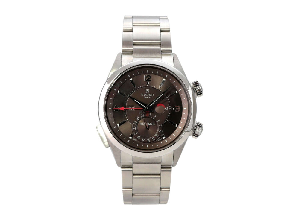 Tudor Heritage Advisor 79620TC mit Edelstahlband und braunem Zifferblatt, Ref. 79620TC