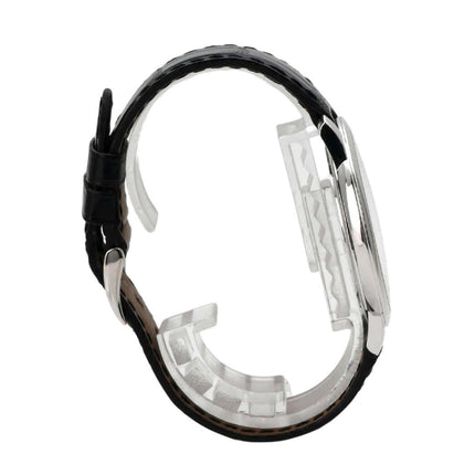 Vacheron Constantin Patrimony 81180/000G Uhr - 18 kt Weißgold Gehäuse, schwarzes Lederband und Manufakturkaliber 1400.