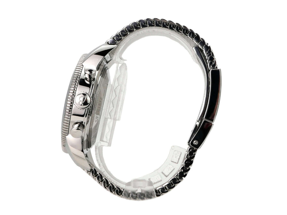 Breitling Superocean Heritage II Chronograph 44 A13313161C1S1 Edelstahlgehäuse von der Seite gezeigt