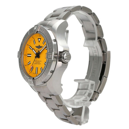 Breitling Avenger Automatic 45 Seawolf Gelb A17319101I1A1 mit gelbem Zifferblatt und Edelstahlgehäuse