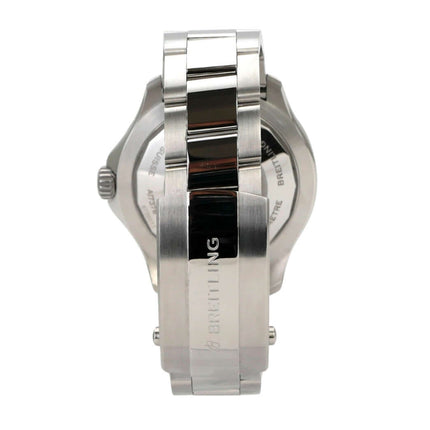 Breitling Superocean Automatic 44 A17376211L2A1 Edelstahlband Rückansicht mit Faltschließe