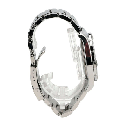 Breitling Avenger II GMT A3239011.C872.170A seitliche Ansicht mit Edelstahl-Armband und Gehäuse.