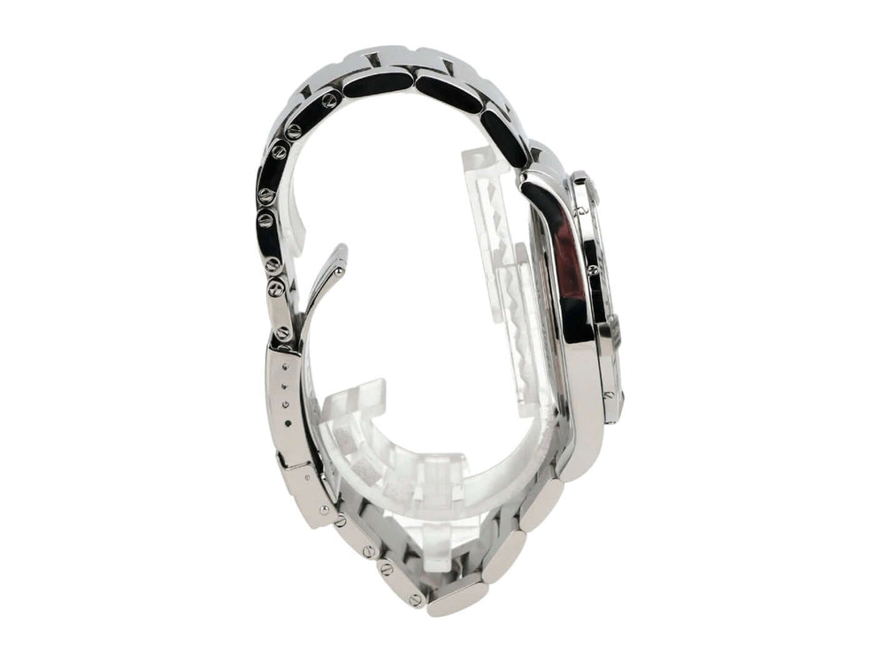 Breitling Avenger II GMT A3239011.C872.170A seitliche Ansicht mit Edelstahl-Armband und Gehäuse.