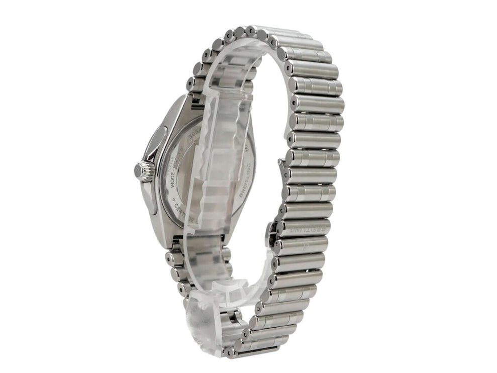Breitling Chronomat Automatic GMT 40 Ref. A32398101B1A1 Edelstahlarmband, Rückansicht, 40 mm
