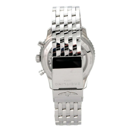 Breitling Navitimer 1 B01 Chronograph 43 AB0121211G1P1 Edelstahlarmband Rückansicht