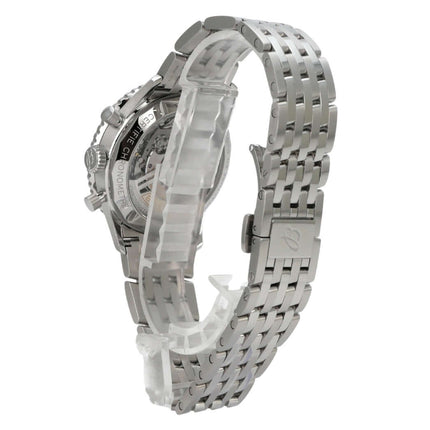 Breitling Navitimer B01 Chronograph 41 AB0139241C1A1 mit poliertem und satiniertem Edelstahlarmband.