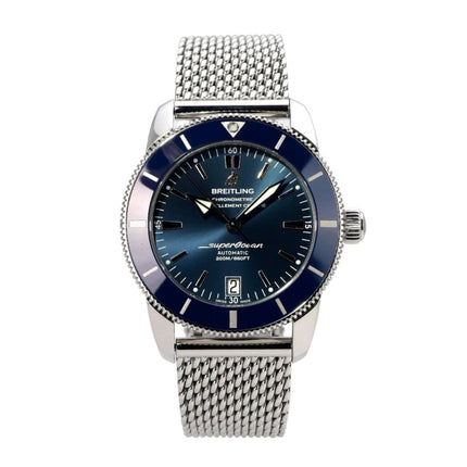 Breitling Superocean Heritage II 42 AB201016.C960.154A mit blauem Zifferblatt und Edelstahlband