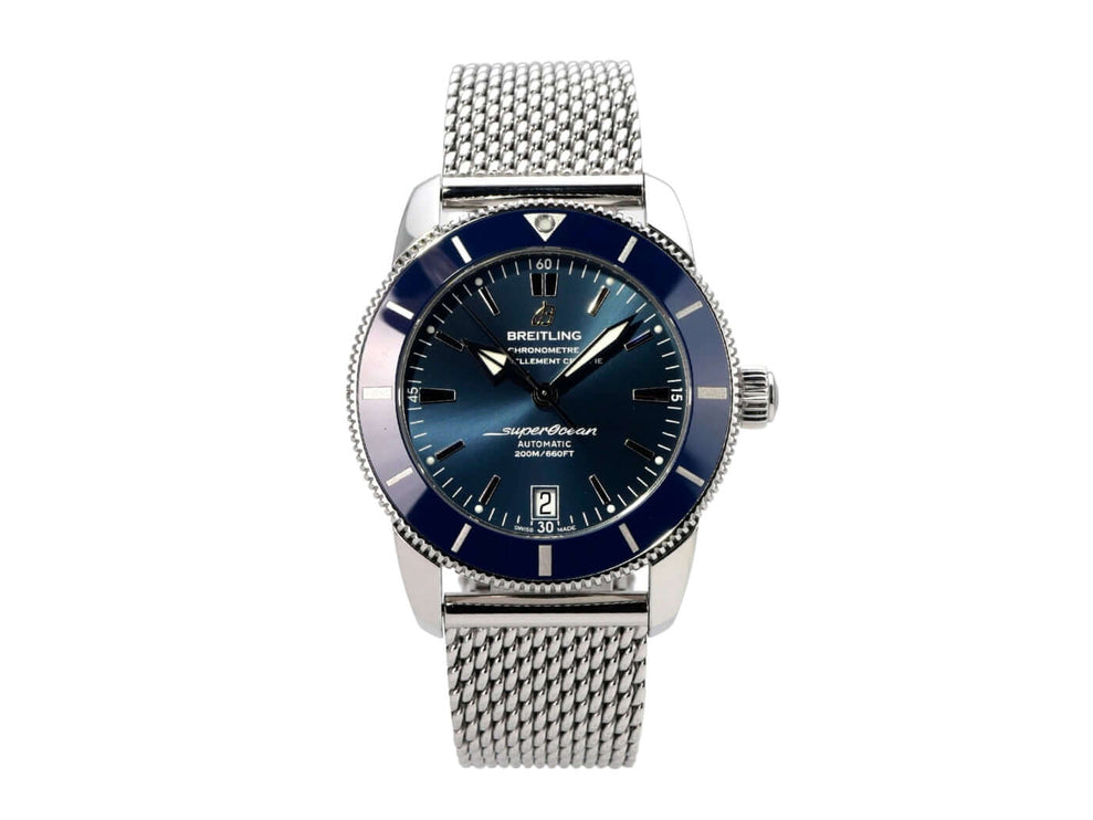 Breitling Superocean Heritage II 42 AB201016.C960.154A mit blauem Zifferblatt und Edelstahlband
