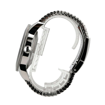 Breitling Superocean Heritage II B20 Automatic 46 AB2020121B1A1 seitliche Ansicht des Edelstahlgehäuses und Armbands.