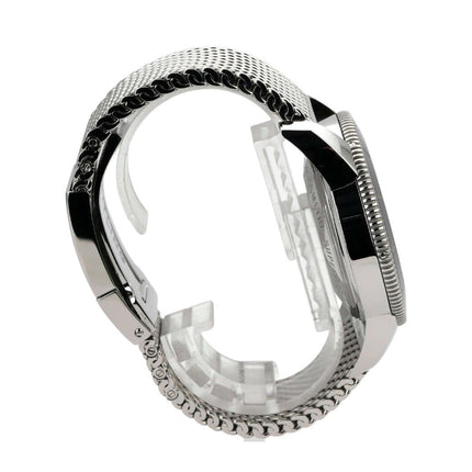 Breitling Superocean Heritage II B20 Automatic 46 AB2020121B1A1 Edelstahlarmband und Gehäusedetails.