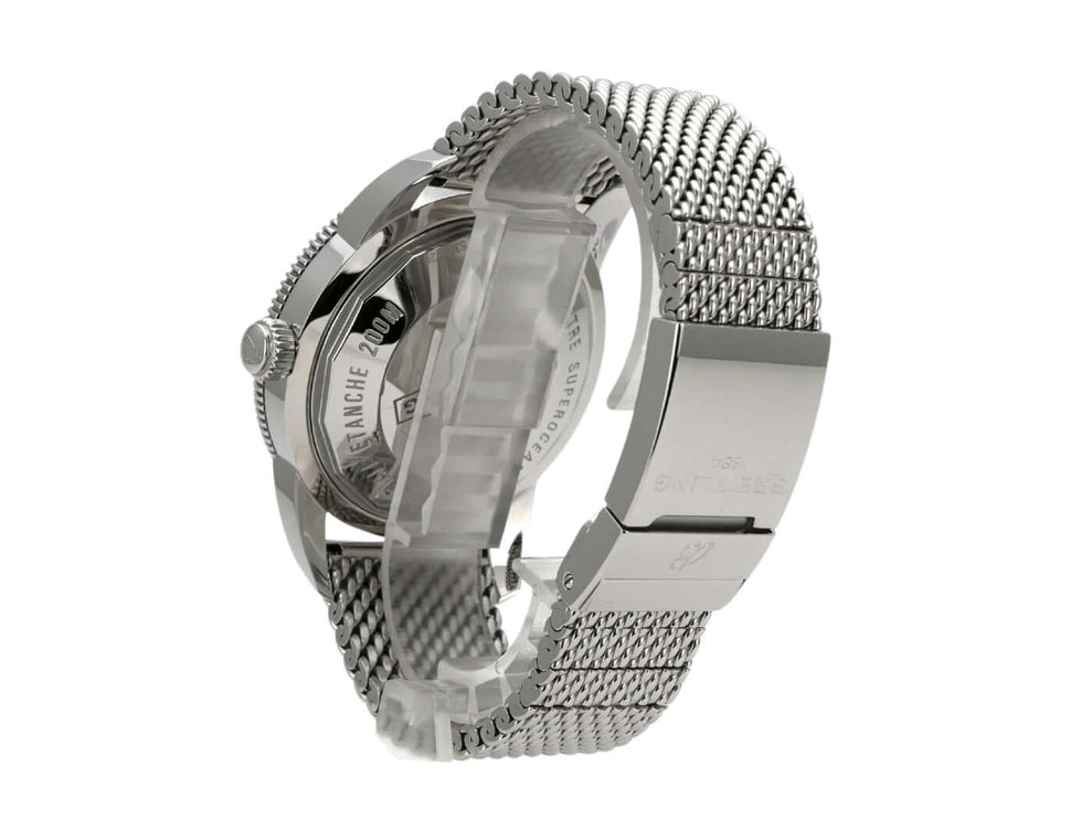 Breitling Superocean Heritage II B20 Automatic 46 AB2020121B1A1 mit Edelstahlband und Gehäuse von der Seite