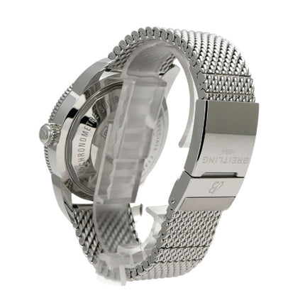 Breitling Superocean Heritage II B20 Automatic 46 AB2020121L1A1, Edelstahlarmband mit Faltschließe, Seitenansicht der Uhr.