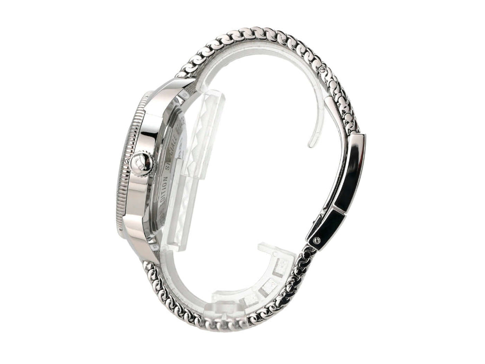 Breitling Superocean Heritage II B20 Automatic 44 AB2030121B1A1 seitliche Ansicht des Edelstahlarmbands und Gehäuses