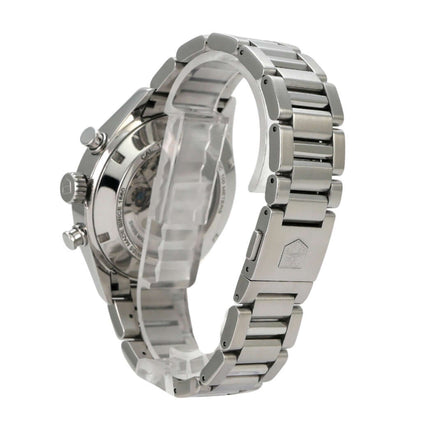 TAG Heuer Carrera Calibre 1887 Chronograph CAR2013.BA0799 mit Edelstahlarmband und polierter Lünette.