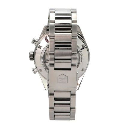 TAG Heuer Carrera Calibre 1887 Chronograph CAR2013.BA0799 Rückansicht mit Edelstahlarmband