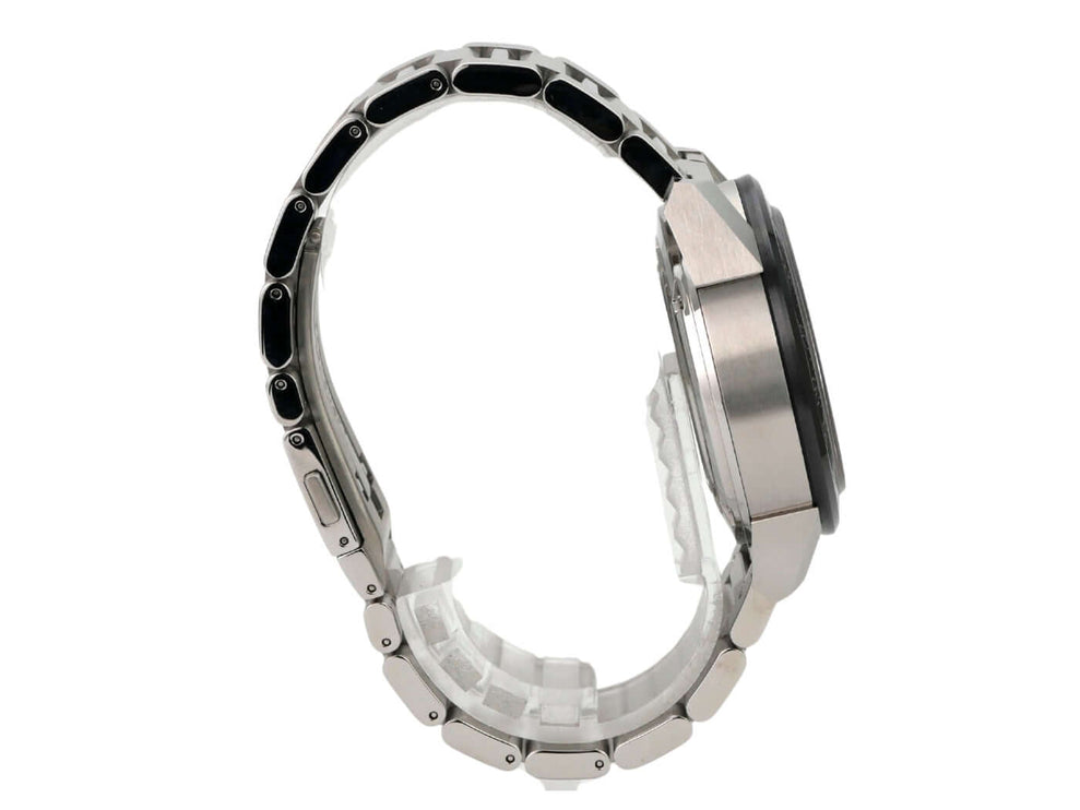 TAG Heuer Carrera Heuer 01 Automatik Chronograph CAR201Z.BA0714 seitliche Ansicht des Edelstahlgehäuses.