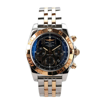 Breitling Chronomat 44 CB011012.B957.388C Edelstahl Rosegold Schwarz - edles Design mit chronographischen Funktionen