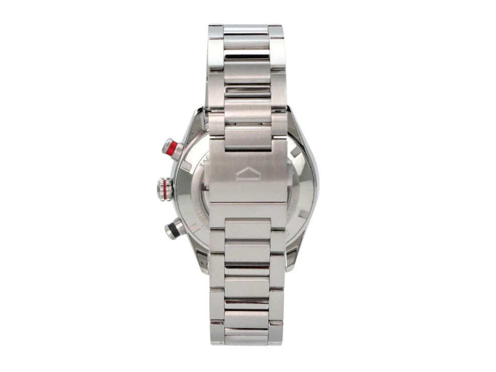 TAG Heuer Carrera Chronograph CBN2A1AA.BA0643, Edelstahlarmband und Gehäuse, Rückansicht