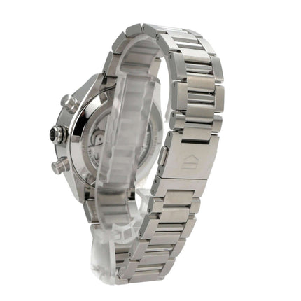 TAG Heuer Carrera Chronograph CBN2A1N.BA0643 Edelstahlgehäuse mit satiniertem Edelstahlband von der Seite