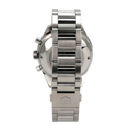 TAG Heuer Carrera Calibre 16 Day-Date CV201AH.BA0725 Edelstahl Armband und Gehäuseansicht