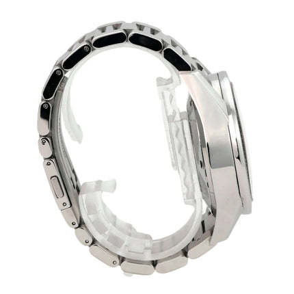 TAG Heuer Carrera Calibre 16 Automatik Chronograph CV2A1R.BA0799 aus Edelstahl, Seitenansicht mit schwarzer Keramiklünette