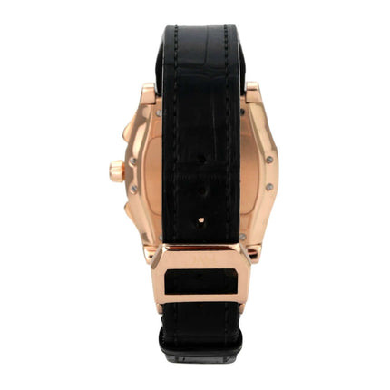 IWC Da Vinci Perpetual Calendar Kurt Klaus IW376205 – Roségold Uhr mit schwarzem Lederarmband
