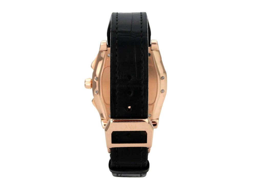 IWC Da Vinci Perpetual Calendar Kurt Klaus IW376205 – Roségold Uhr mit schwarzem Lederarmband