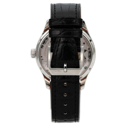 IWC Portugieser Handaufzug IW510212 Acht Tage Edition 150 Years mit schwarzem Lederband und Edelstahlgehäuse
