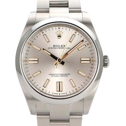 Rolex Oyster Perpetual 41 124300 Silver dial – Uhren2000
