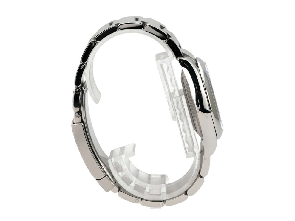 Rolex Oyster Perpetual 36 126000 Pistachio Edelstahl Armband Detailansicht