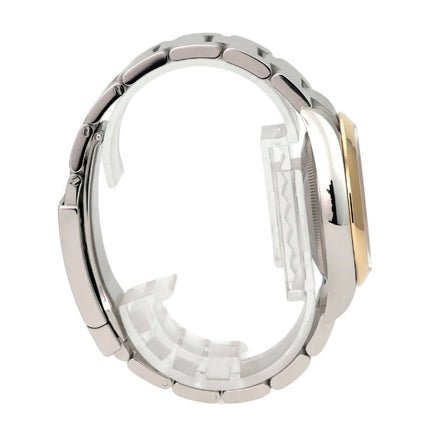 Rolex Oyster Perpetual 36 Ref. 126003 Grau, Edelstahlgehäuse mit Gelbgold-Lünette und Oyster-Armband