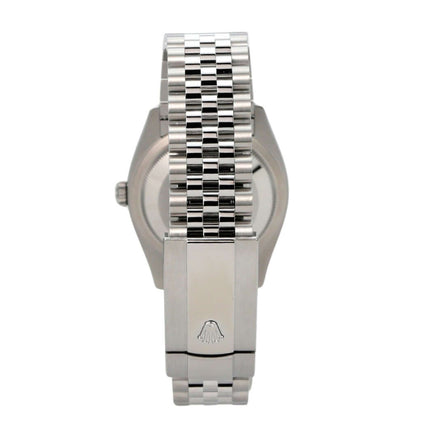 Rolex Datejust 36 Oystersteel 126200 Grün Ombre Jubile-Band Edelstahlarmband und Faltschließe
