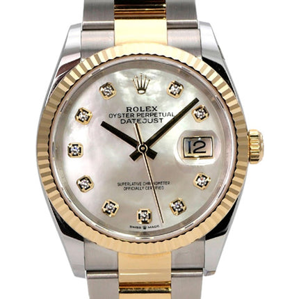 Rolex Datejust 36 126233 Mother of Pearl Diamond