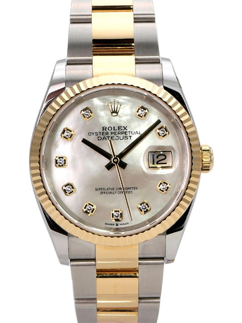 Rolex Datejust 36 126233 Mother of Pearl Diamond