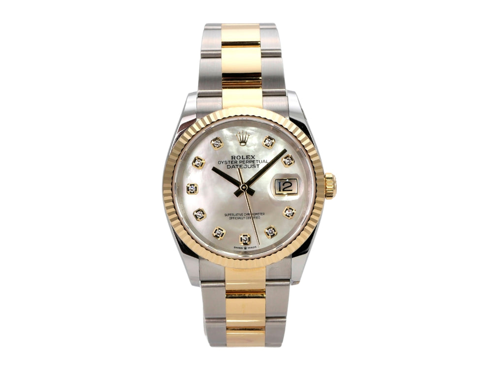 Rolex Datejust 36 126233 Mother of Pearl Diamond
