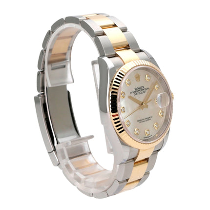 Rolex Datejust 36 126233 Mother of Pearl Diamond
