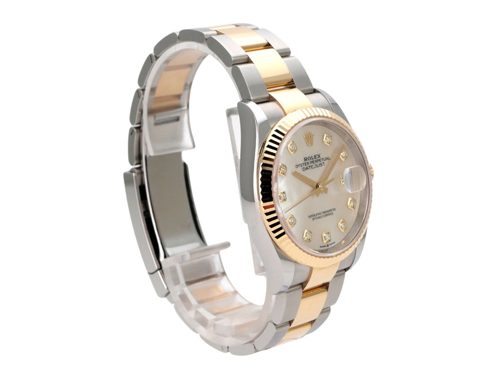 Rolex Datejust 36 126233 Mother of Pearl Diamond
