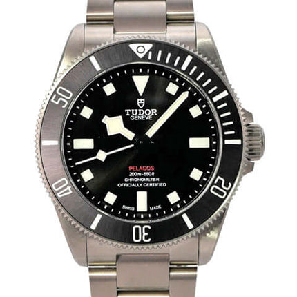 Tudor Pelagos 39 Titan Black M25407N-0001, Taucheruhr mit schwarzem Zifferblatt und Titanarmband