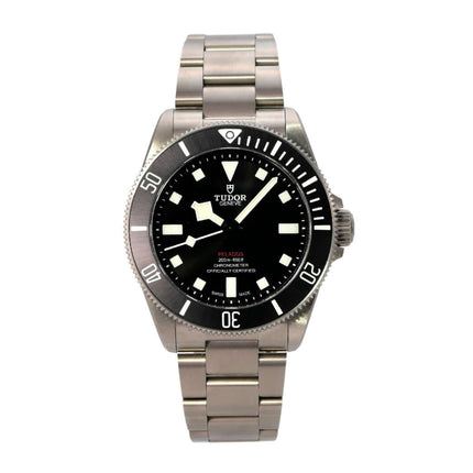 Tudor Pelagos 39 Titan Black M25407N-0001 - Uhr mit Titan und schwarzem Zifferblatt, 39 mm Durchmesser.