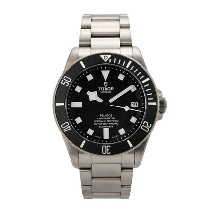 Tudor Pelagos 39 Titan Black M25407N-0001 mit schwarzem Zifferblatt, Titanarmband und Keramiklünette