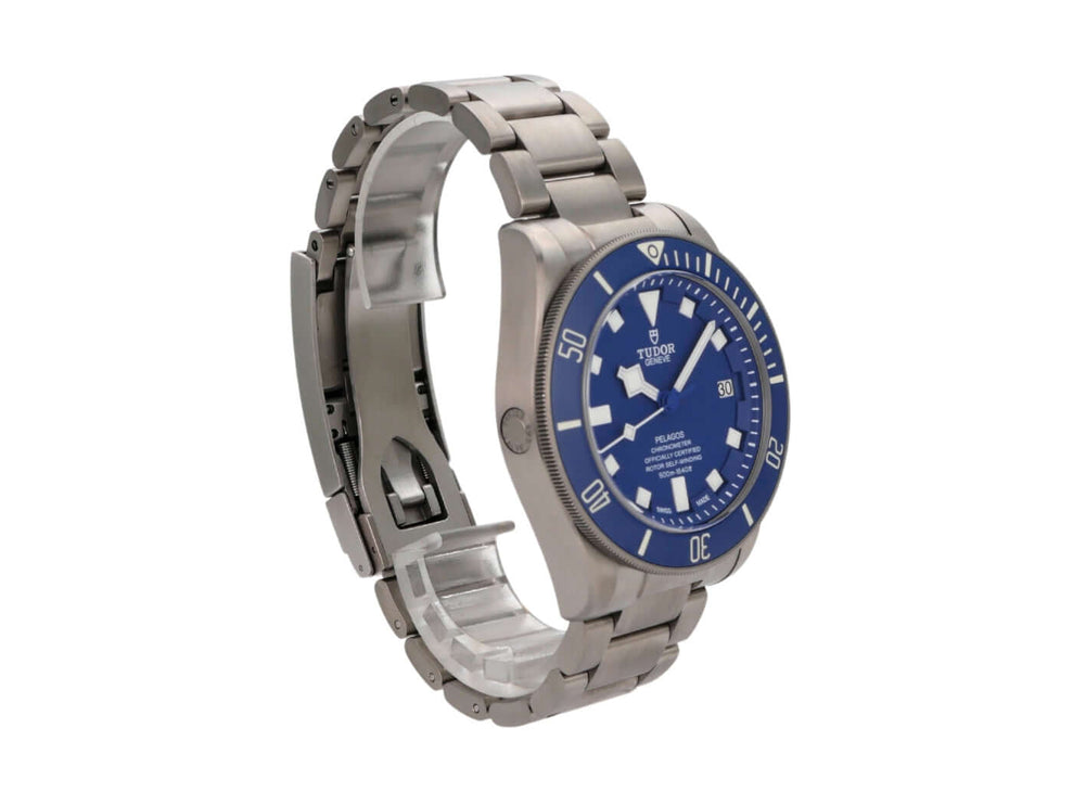 Tudor Pelagos Titan Blue M25600TB-0001 Uhr aus Titan mit blauem Zifferblatt und drehbarer Lünette