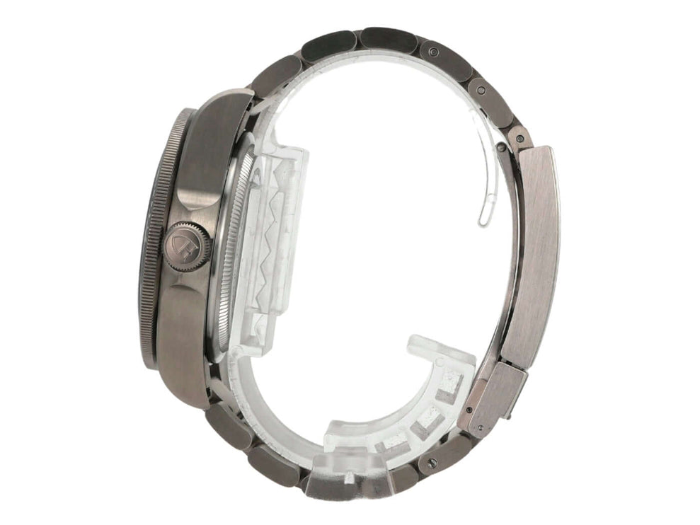 Tudor Pelagos Titan Blue M25600TB-0001 Detailaufnahme der Titanarmbandseite