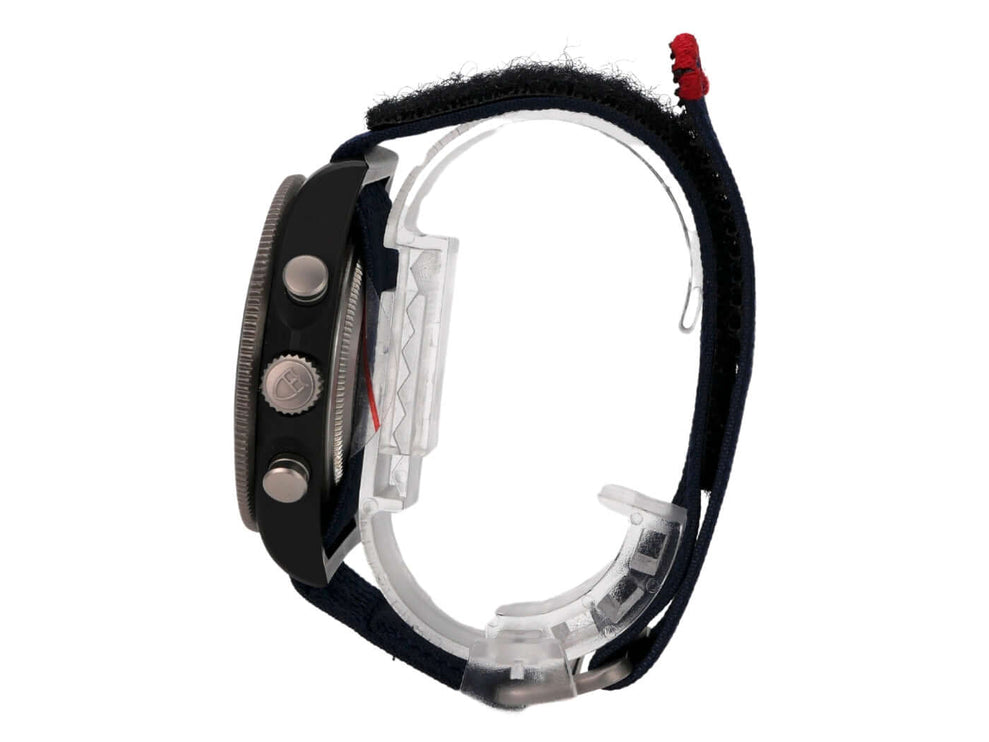 Tudor Pelagos FXD Chrono M25807KN-0001 Alinghi Red Bull Racing Edition mit schwarzem Textilband und titanium Lünette